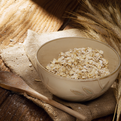 a bowl of oatmeal for survival remedies dealing with minor burn treatments.